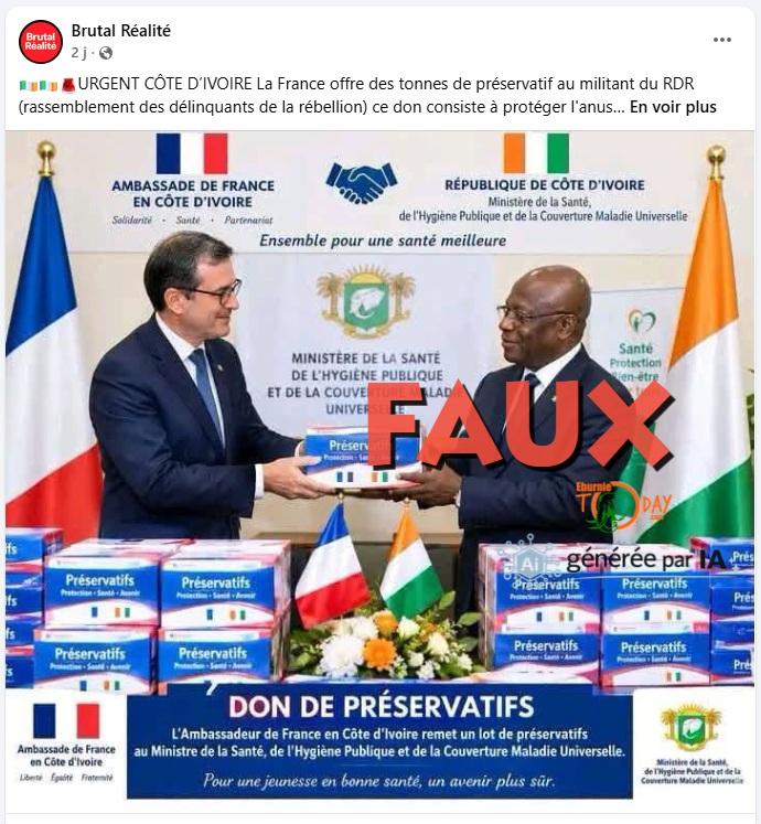 Capture d'écran Facebook effectuée le 16 septembre 2026