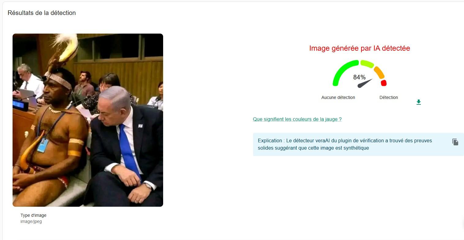 Capture d’écran de la plateforme InVID WeVerify prise le 1er octobre 2026